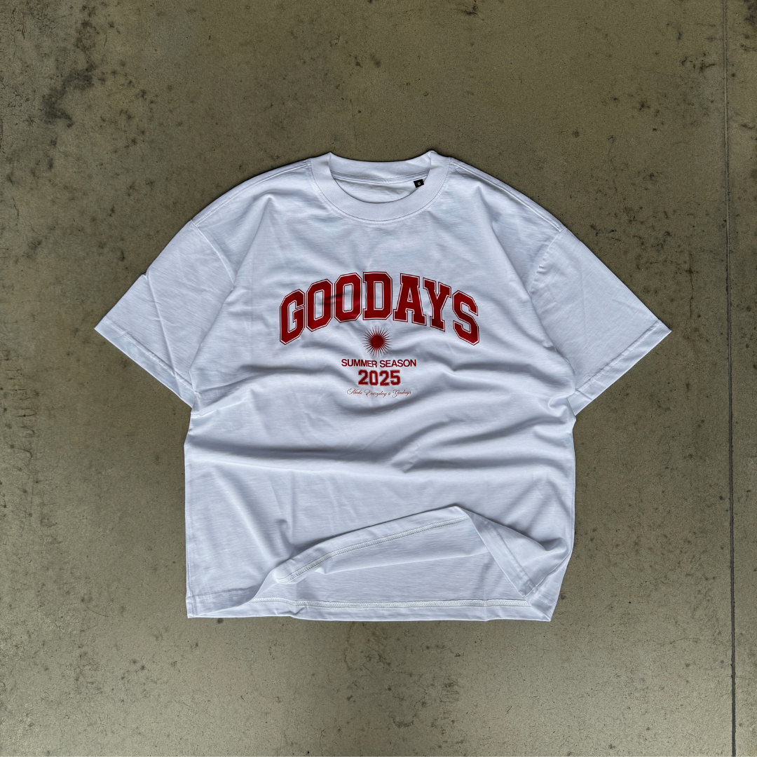 T -SHIRT COLLEGE RED | WHITE