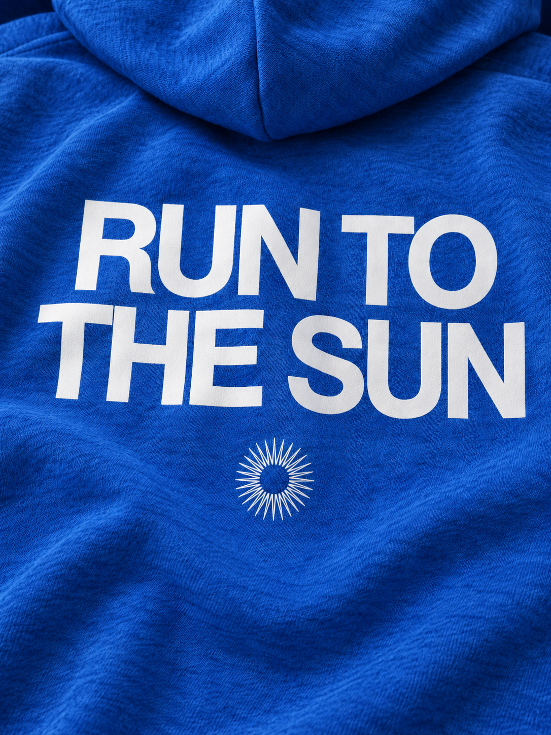 Running Hoodie - Blu Royal