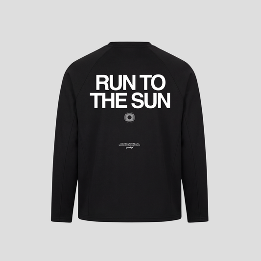 Run Longsleeve - Black + Pass