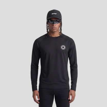 Run Longsleeve - Black + Pass