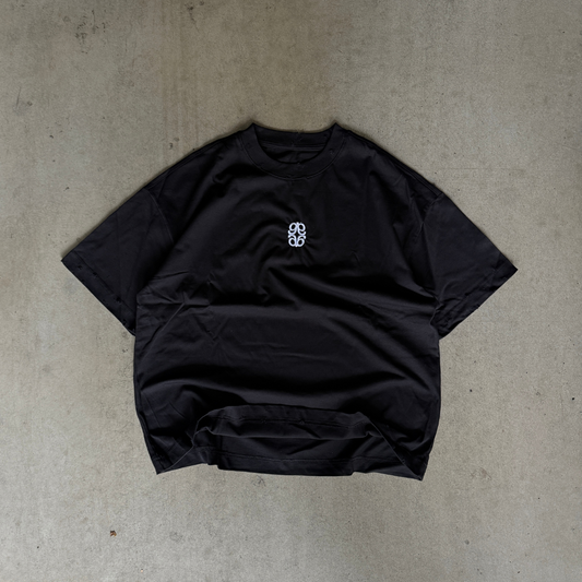 T -SHIRT MONOGRAM | BLACK