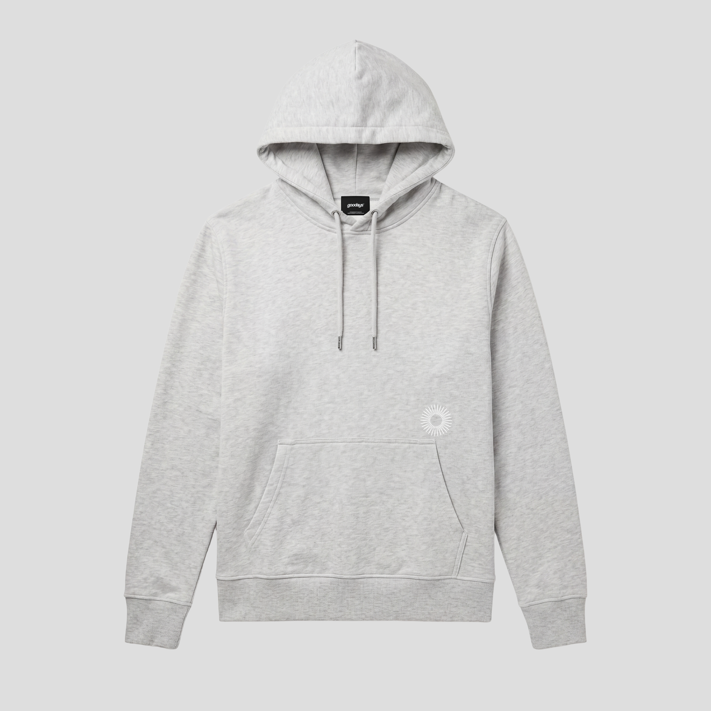 Run Hoodie - Grey Melange