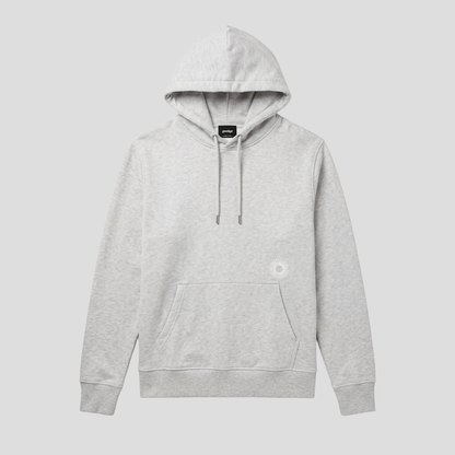 Run Hoodie - Grey Melange