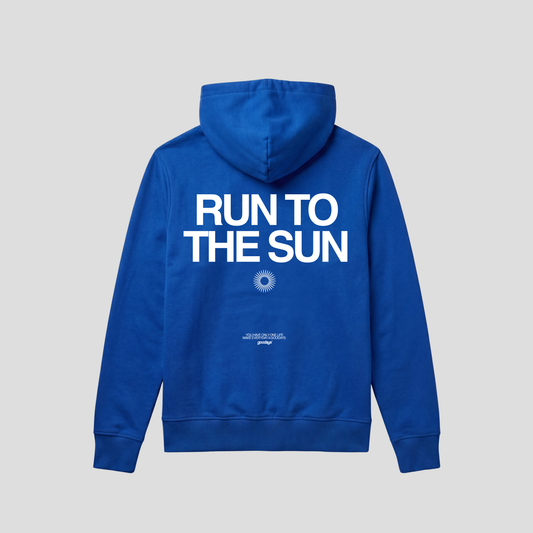 Run Hoodie - Blue Royal