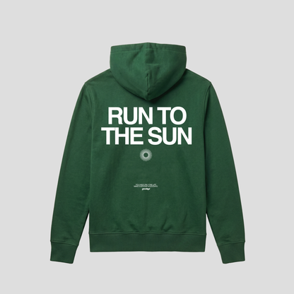 Run Hoodie - Forest Green