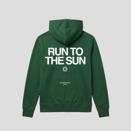 Run Hoodie - Forest Green