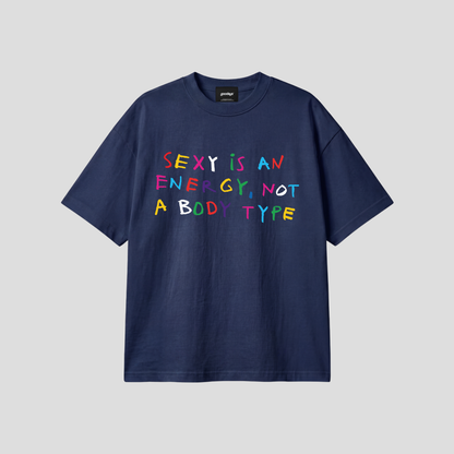 Energy Tee - Navy Blue
