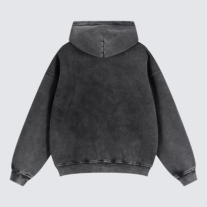 Stone Zip Hoodie - Grigio