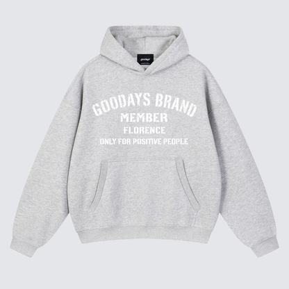 Member Hoodie - Grigia Melange