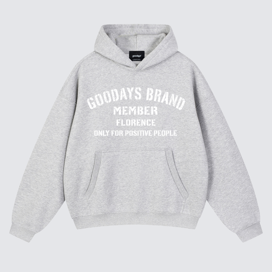 Member Hoodie - Grigia Melange