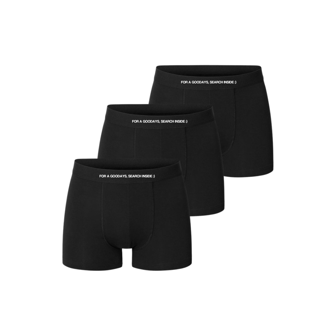 BOXER PACK 2PZ - BLACK