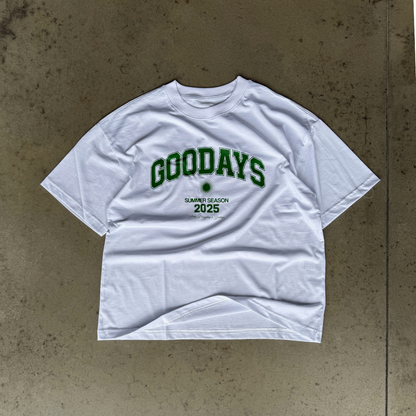T -SHIRT COLLEGE GREEN | WHITE