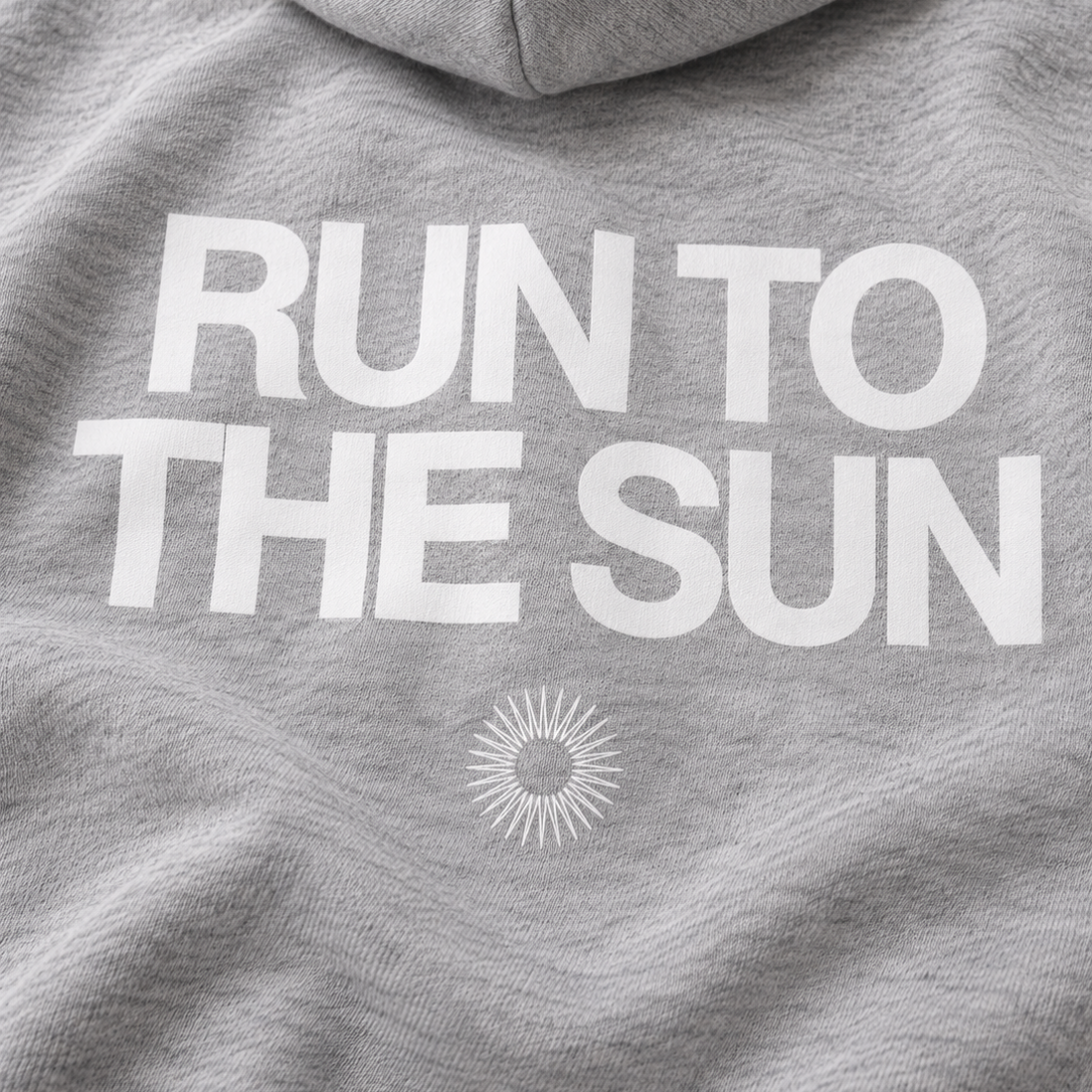 Running Hoodie - Grigio Melange