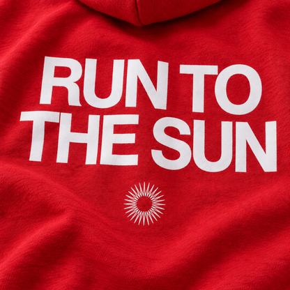 Running Hoodie - Rossa