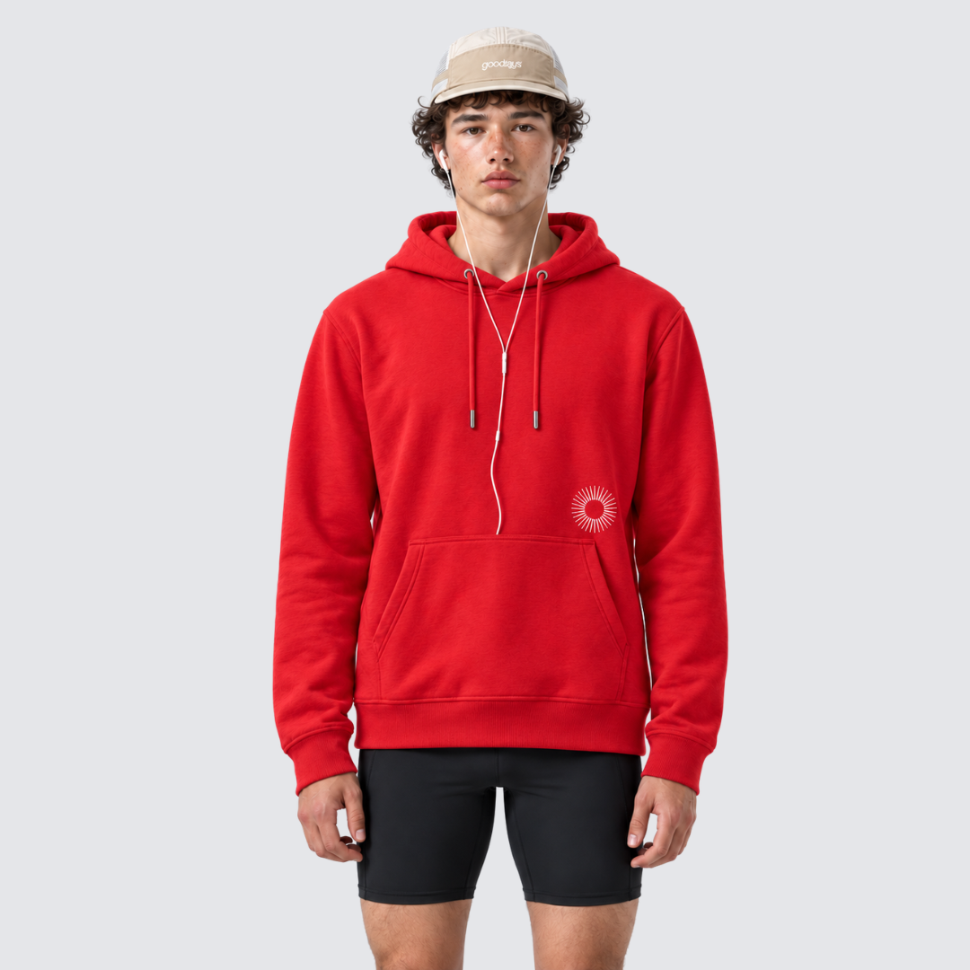 Running Hoodie - Rossa
