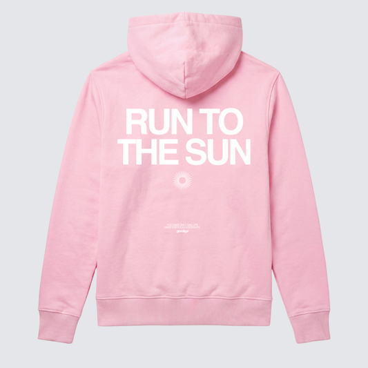 Running Hoodie - Rosa Cipria