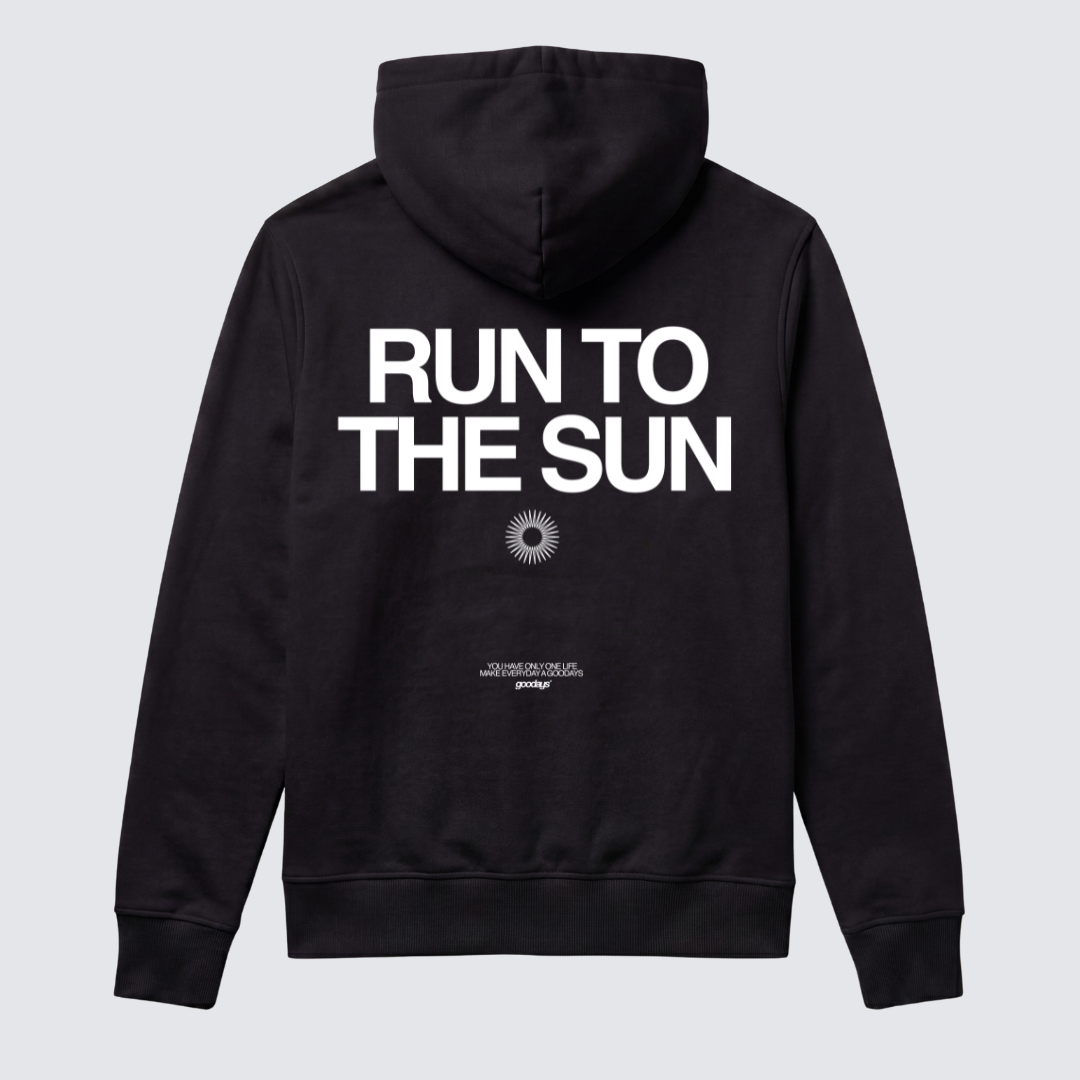 Running Hoodie - Nero