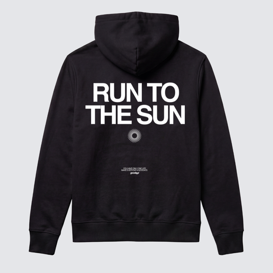 Running Hoodie - Nero