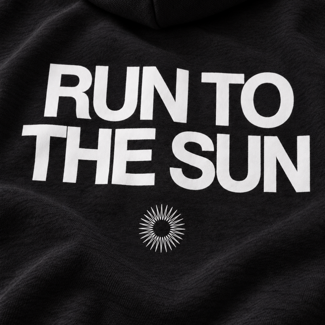 Running Hoodie - Nero