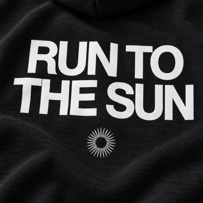 Running Hoodie - Nero