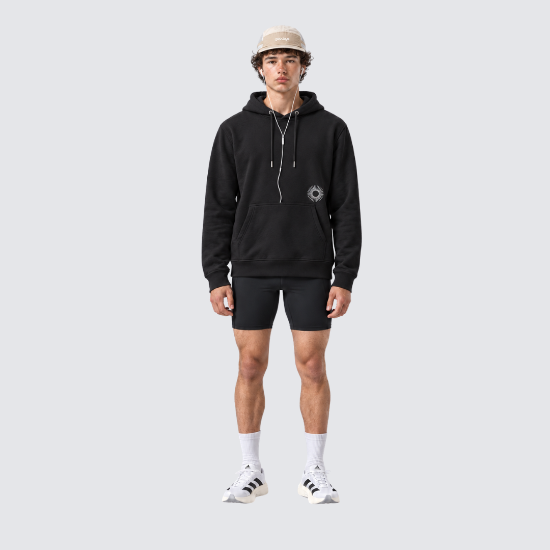 Running Hoodie - Nero