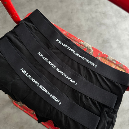 BOXER PACK 2PZ - BLACK