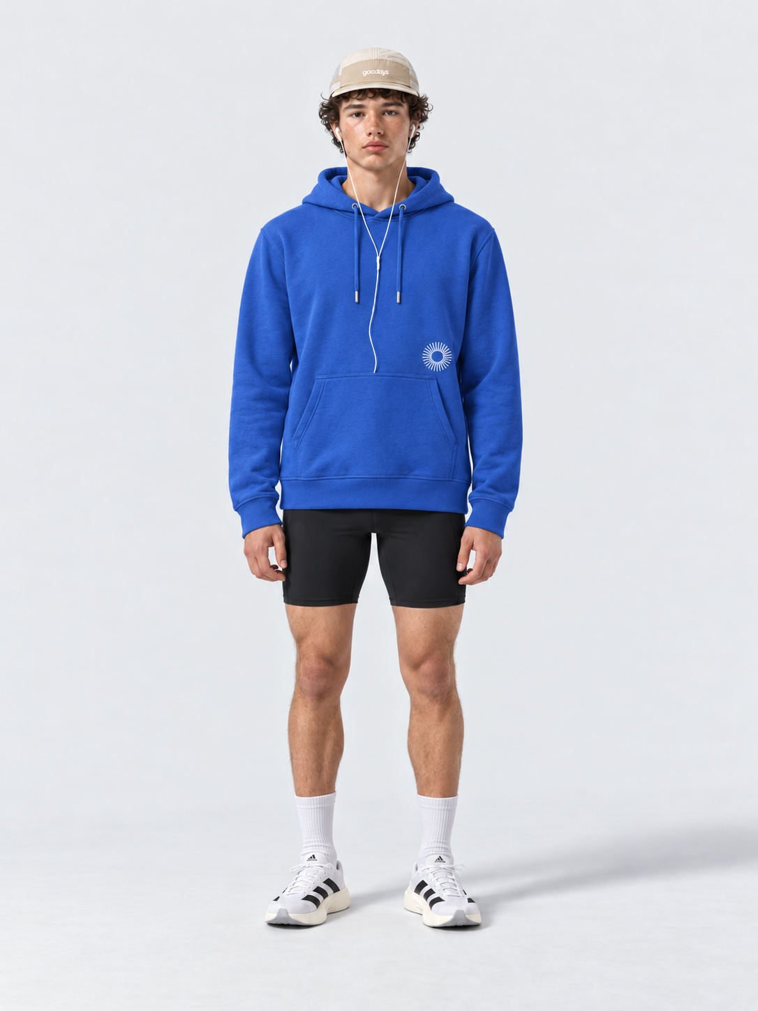 Running Hoodie - Blu Royal
