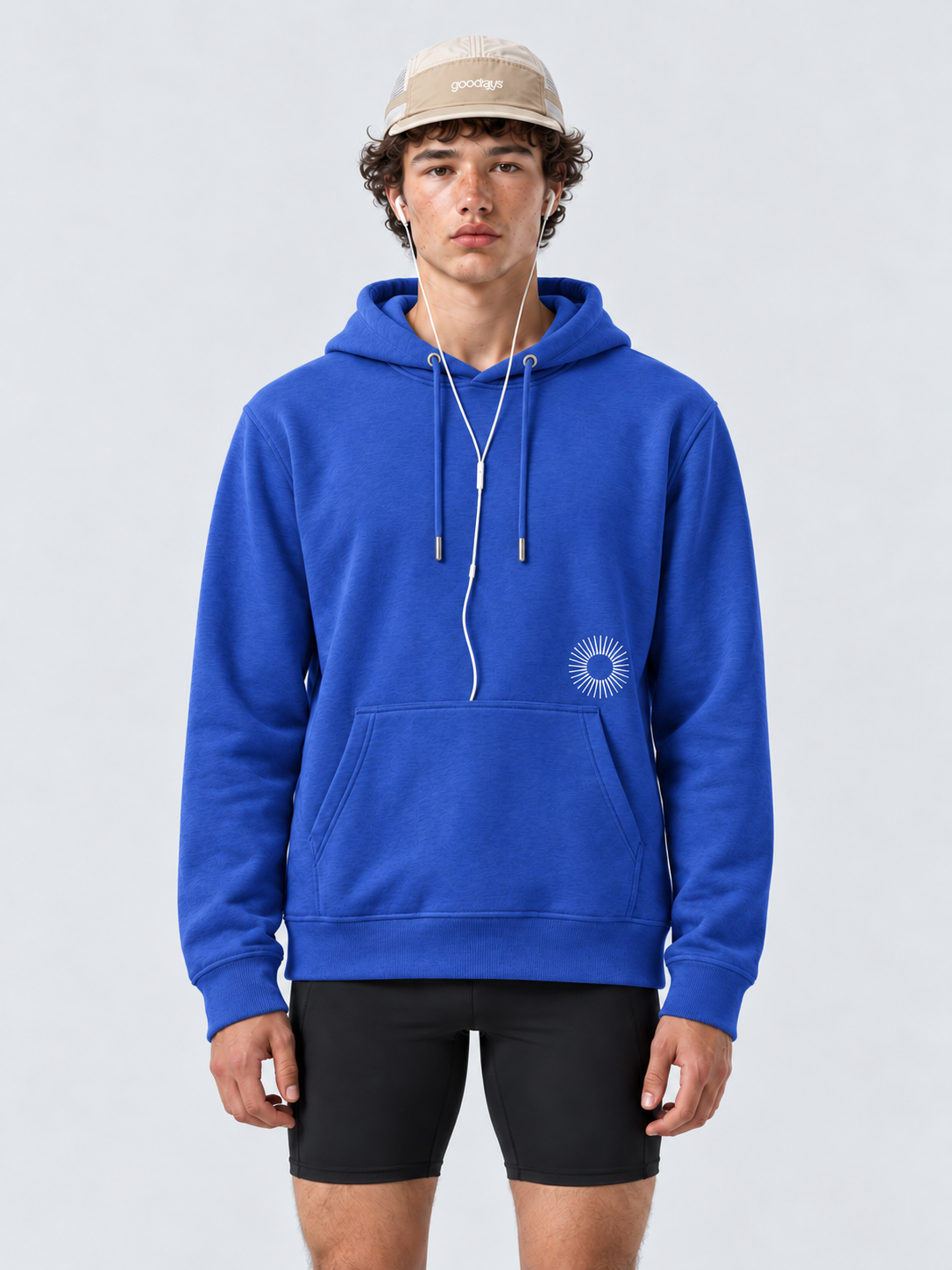 Running Hoodie - Blu Royal